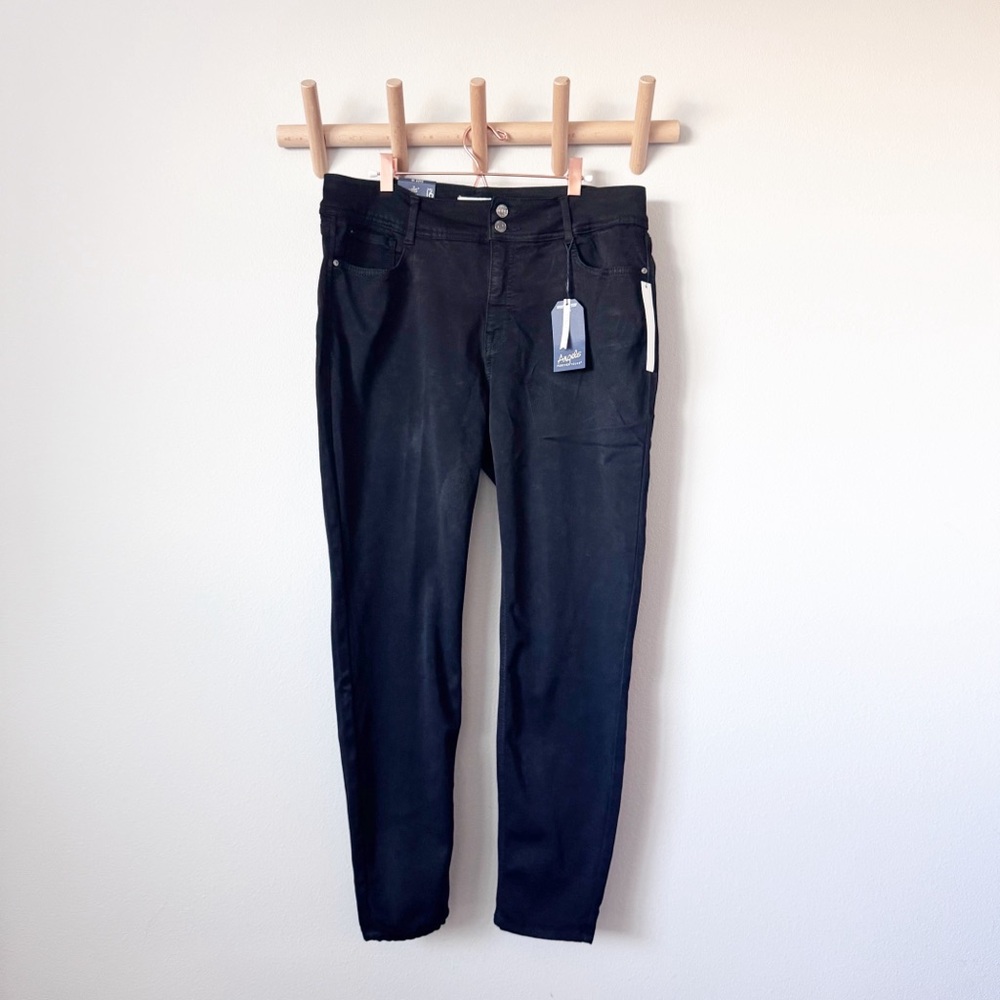 Angels Curvy Skinny Fit Jeans - Black - Picture 2 of 15